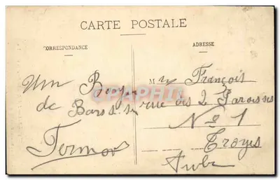 BAR-sur-SEINE - Portal Chatillon — W Galeriach Zjednoczonych - Plaisy, wydawca — Rewers