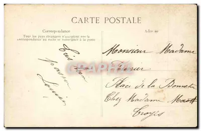 Bar-sur-Seine — La Caisse d'Épargne — Edizione Yve Bouggogne — Verso