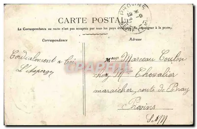 Bar-sur-Seine — Huis van de 16e eeuw — Uitgever: Bar-sur-Seine — Achterkant