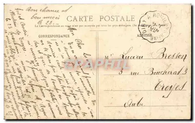 Souvenir do Campo de Mully — Livraria Militar Godefroy, Mauvillon — Verso