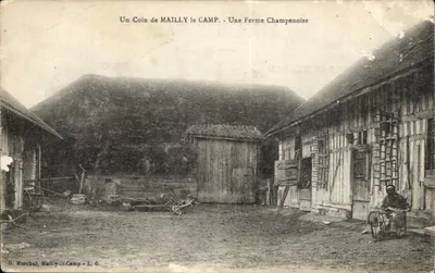 Um Canto de MAILLY le CAMP - Uma Fazenda Champenoise — G. Marchal, Mailly-le-Camp - L. G.