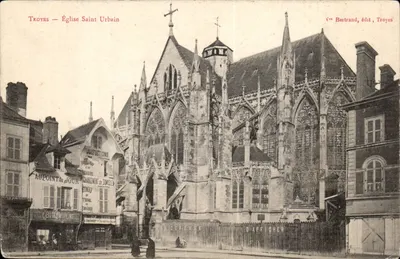 Troyes — Église Saint Urbain — V° Bertrand, édit, Troyes