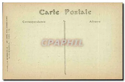 Troyes — Vista sobre la Catedral — JAD HOT. — Reverso