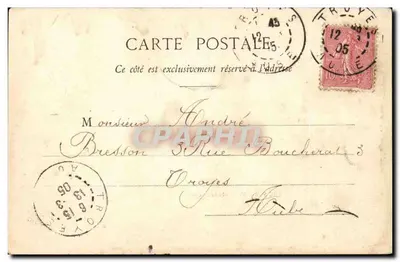 Arcis-sur-Aube — Ponte da Aube — Lib. Grallasi-Royer, Arcis-sur-Aube — Verso