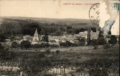 Arsonval (Aube) — Vista Geral — Coleção Montigny