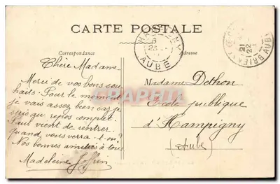 Brienne-le-Château (Aube) — Widok panoramiczny — Paul Antoine, wydawca — Rewers
