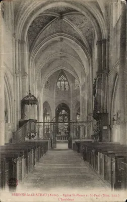 Brienne-le-Château (Aube) — Igreja de São Pedro e São Paulo (Monumento Histórico) — O Interior