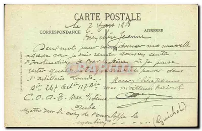 Bourguignons (Aube) — El Desagüe y los Molinos — Edición Yan Clignet — Reverso