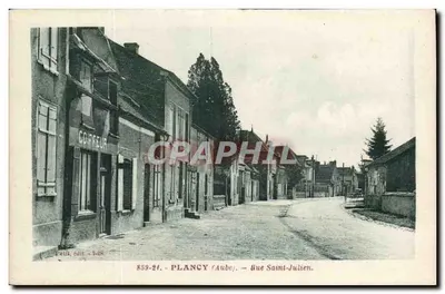 Plancy (Aube) — Rue Saint-Julien — Petit, edição n° 859-24
