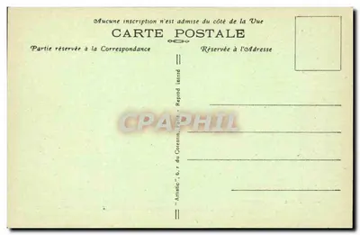 Plancy (Aube) — Rue des Champs — Petit, wyd. 7-28 — Rewers