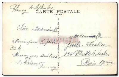 Planancy — किला के बalcony — L'Aube Pittoresque — पीछे