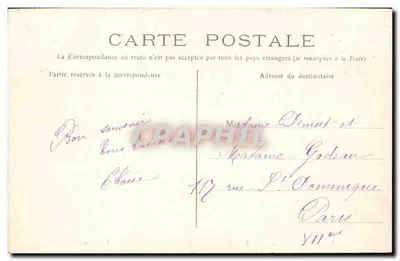Troyes — Jubé de la Madeleine — V° Bertrand, édit., Troyes — Verso