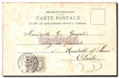 Troyes — Hotel de Mauroy (XVI w. Mon. Hist.) — J.S.T. Nr 67 — Rewers
