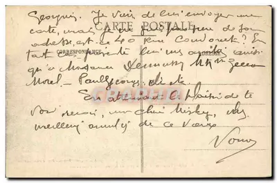 Troyes - Panorama Wschodnia, widok z Wieży Świętej Małgorzaty — G. Gilla, Troyes, Reprodukcja zabroniona — Rewers