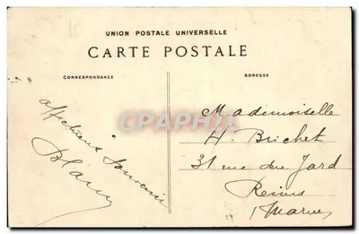 Troyes — Panorama Nord-Est — Vue prise de la Madeleine — Collection T. G. — Verso