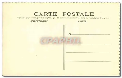Troyes (Aube) — Iglesia de San Nizier, conjunto Noroeste — editor no identificado, n° 4 — Reverso