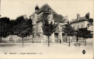 Troyes — A Igreja de São Nicolau — LL, n°20