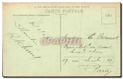 Troyes - Ogólny widok - Strona wschodnia — Rewers