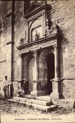 Chaource — Exterior da Igreja - Porta Sul