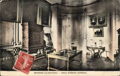 Brienne-le-Château — Sala de espera (Castelo) — Paul JIMOME, HB. Cart.