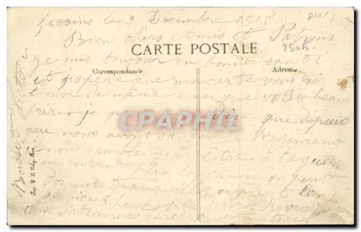 JESSAINS (Aube) — Um canto das Usinas de Beaulieu, sobre a Aube — Brunelair, edição Troyes — Verso