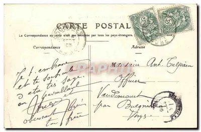Bar-sur-Aube — Ogólny widok — Wydawca: Spółka Karty Pocztowe — Rewers