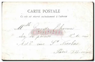 Camp de Mailly — Café do Forte Chabrol — Livraria Gradassi-Rover, em Arcis-sur-Aube — Verso