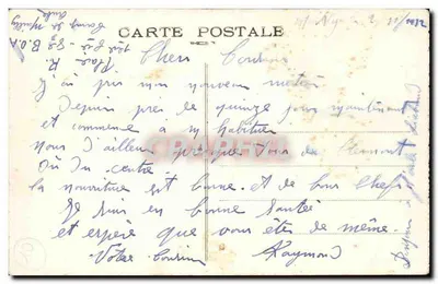 Mailly-le-Camp - A Estação — A. Niéps, editor — Verso