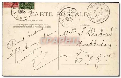 Gyé-sur-Seine (Aube) — Algemene uitzicht — Uitgever Y. — Serie-nummer niet zichtbaar — Achterkant