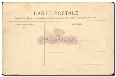 Orléans — Quai du Châtelet — École de Natation — Verso