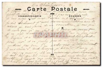 Jeanne d'Arc — Widok anioła — EOK Paris nr 3044 — Rewers