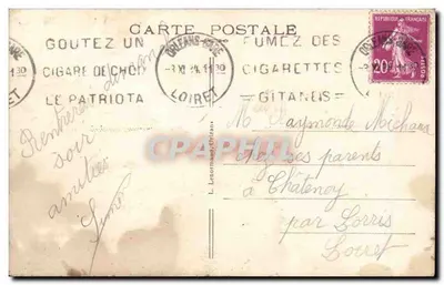 Orléans — La Cattedrale, vista dall'aereo — editore non visibile — Verso