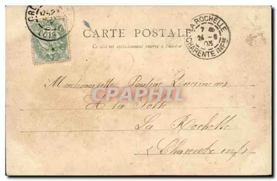 Orléans - Piazza Gambetta - Fontana — Edito dalle Galerie Orleanaises, n° Bonfaut — Verso