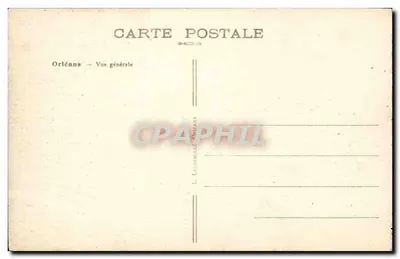 Orléans — Vista geral — L. Lenoirmand, Orléans — Verso