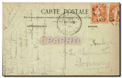 Orléans - Margens do Loiret em Olivet — J. Loddé editor Orléans — Verso