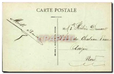 Orléans — Vista Generale — I Quai, lato Ovest — Editore F. Lefort & Cie — Verso