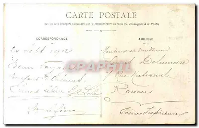 Orléans — A Catedral — J. Loubd, editor, Orléans — Verso