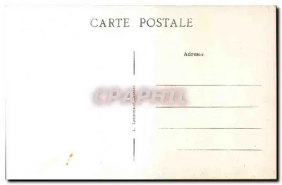 Orléans — Katedra św. Krzyża (fasada) — L. Lenormand, Orléans — Rewers
