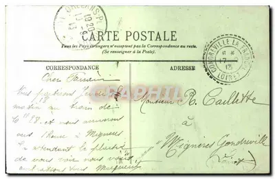 Orléans — Katedra — Dekoracja na wieżach — LL. — Rewers