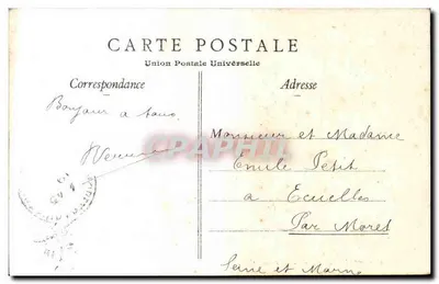 Orléans — Vista geral — Editor: P. G. B. (n°1) — Verso