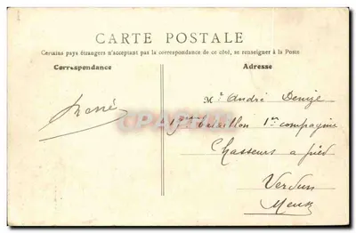 Olivet — Castillo de Beauvoir — B.F. Paris, n°67 — Reverso