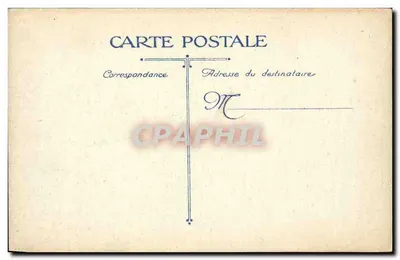 Olivet - A Fonte do Loiret — editor L.V.G.C. n° 3114 — Verso