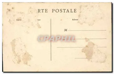 Castelo de Combreux — Propriedade de Combreux — Charles Lefèves, editor Montargis — Verso