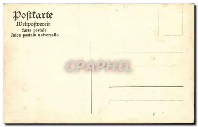 Cólnia - Kaiser-Wilhelm Ring — Monumento equestre do Kaiser Wilhelm I, editor Weltpostverein — Verso