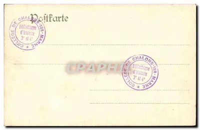 Cologne — Hahnenthor — editor desconhecido, número de série não visível — Verso