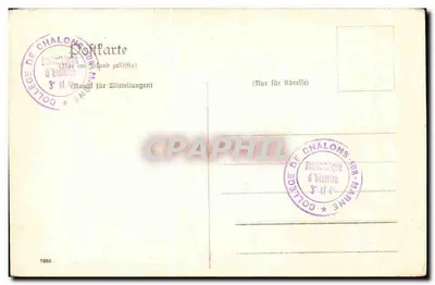 Köln a. Rh. — La Poste — wydawca nieznany, numer serii nie widoczny — Rewers
