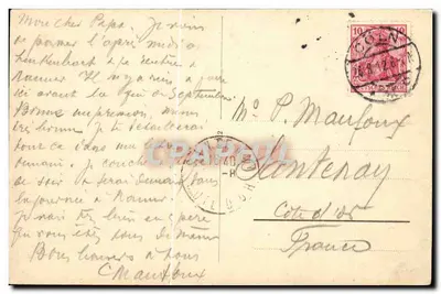 Köln przy Rynie — Ogólny widok — wydawca nieznany — Rewers