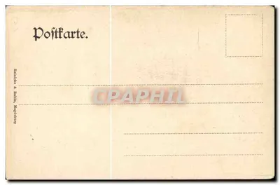 Gardelegen — Salzwedeler Thor — editor Roland & Ruthin, Magdeburgo, n° 664 — Verso