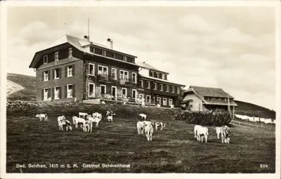 Bad. Belchen, 1415 m ü. M. — Gasthof Belchenhaus — Verlag Emil Hartmann, Mannheim, n° 804