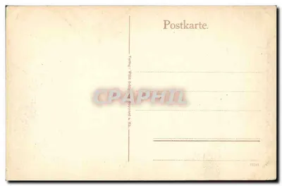 Widok Boppard z Wolfskopf — Hunsrückbahn i tunel — wydawca Will Schilling, Boppard a. Rh. — Rewers